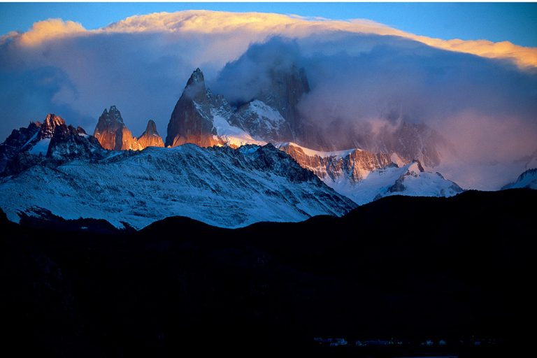 The village of Chaltén