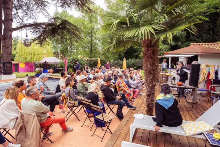 Charla en el Festival de Arte Contemporáneo de Blaye
