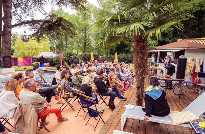 Charla en el Festival de Arte Contemporáneo de Blaye